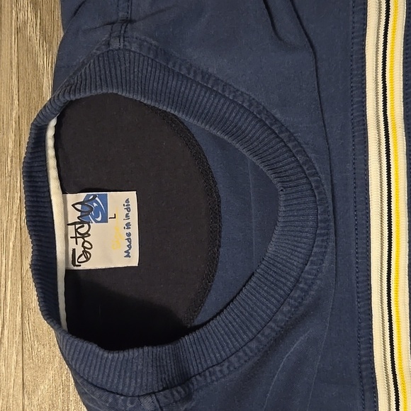 Vintage Gotcha Elastic Striped T-Shirt (L) - Picture 5 of 6